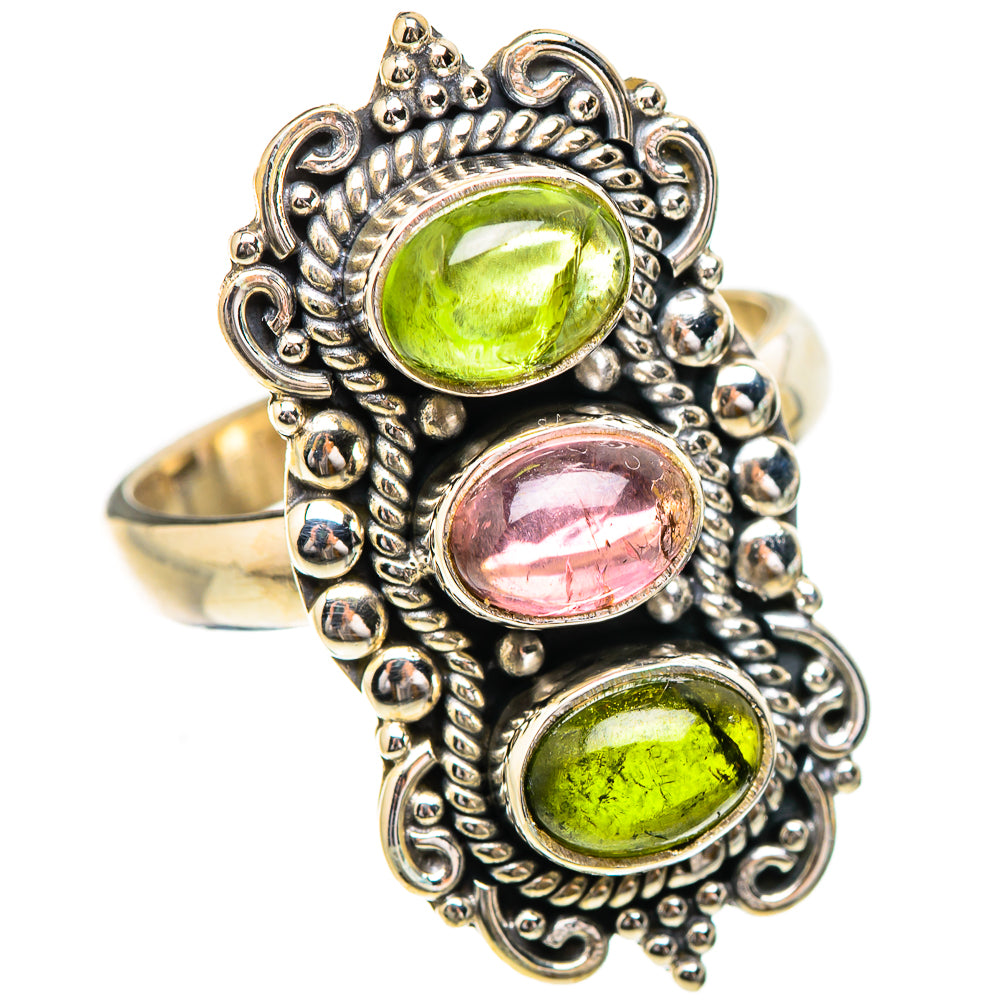 Tourmaline Rings handcrafted by Ana Silver Co - RING130816 - Photo 2
