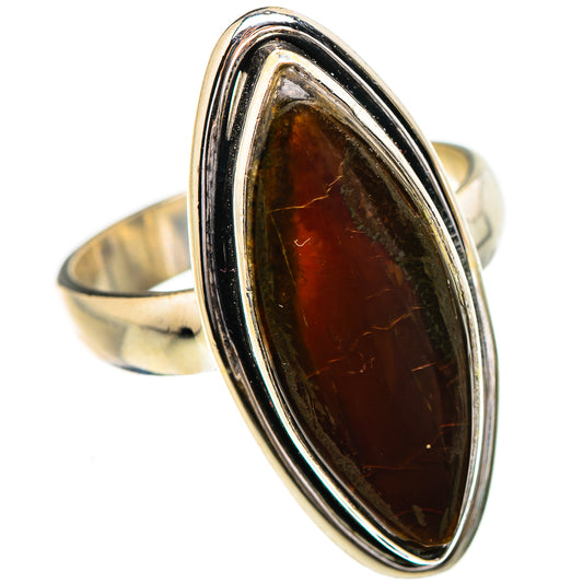 Ammolite Rings handcrafted by Ana Silver Co - RING130840 - Photo 2