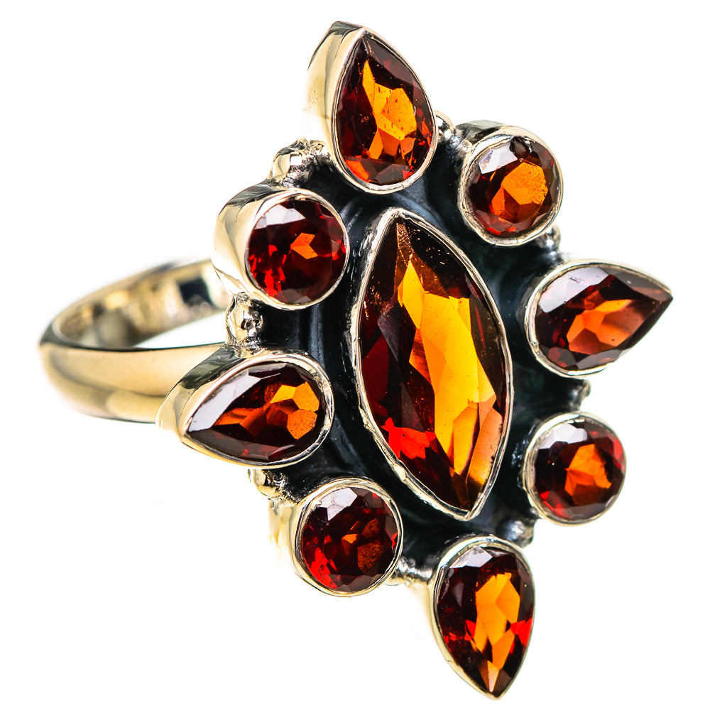 Garnet Rings handcrafted by Ana Silver Co - RING130843 - Photo 2