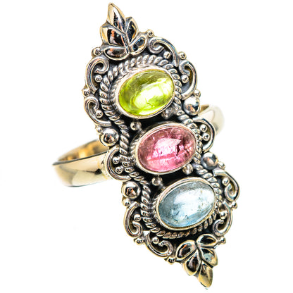Tourmaline Rings handcrafted by Ana Silver Co - RING130846 - Photo 2