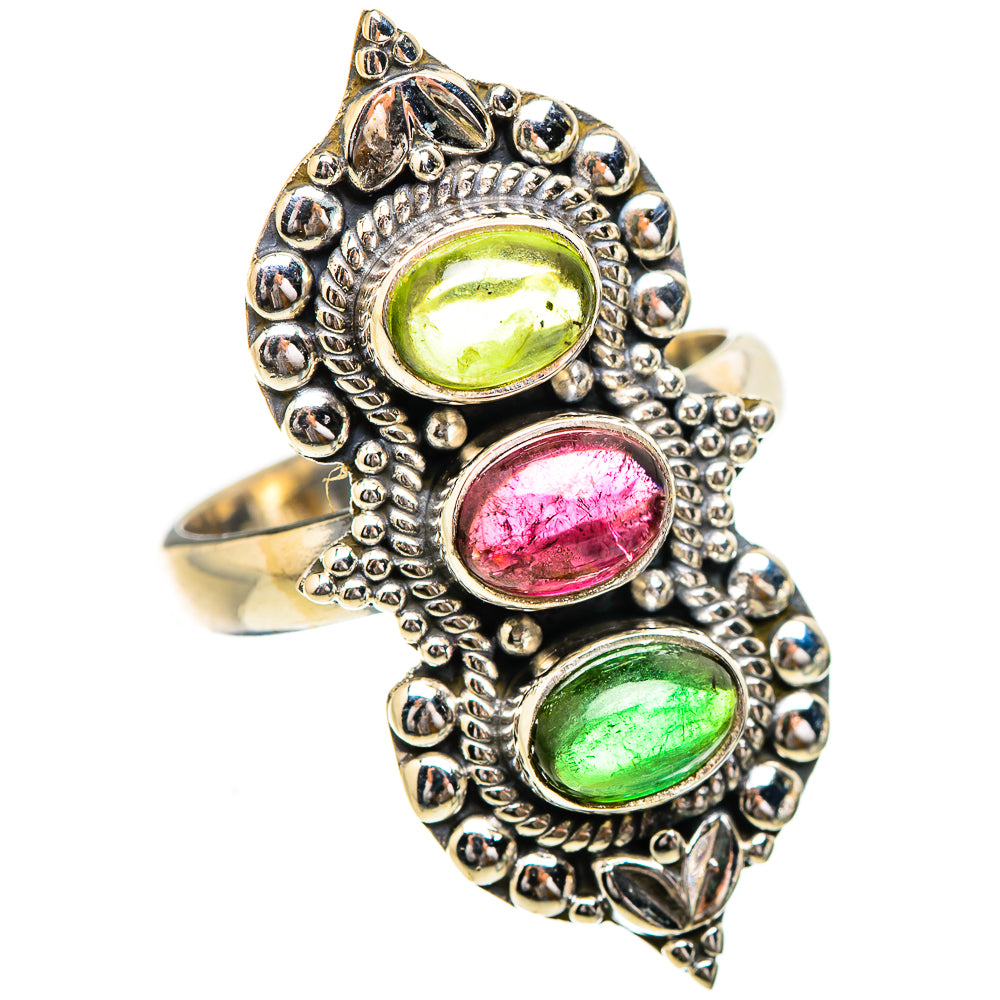 Tourmaline Rings handcrafted by Ana Silver Co - RING130850 - Photo 2