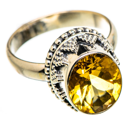 Citrine Rings handcrafted by Ana Silver Co - RING130882 - Photo 2