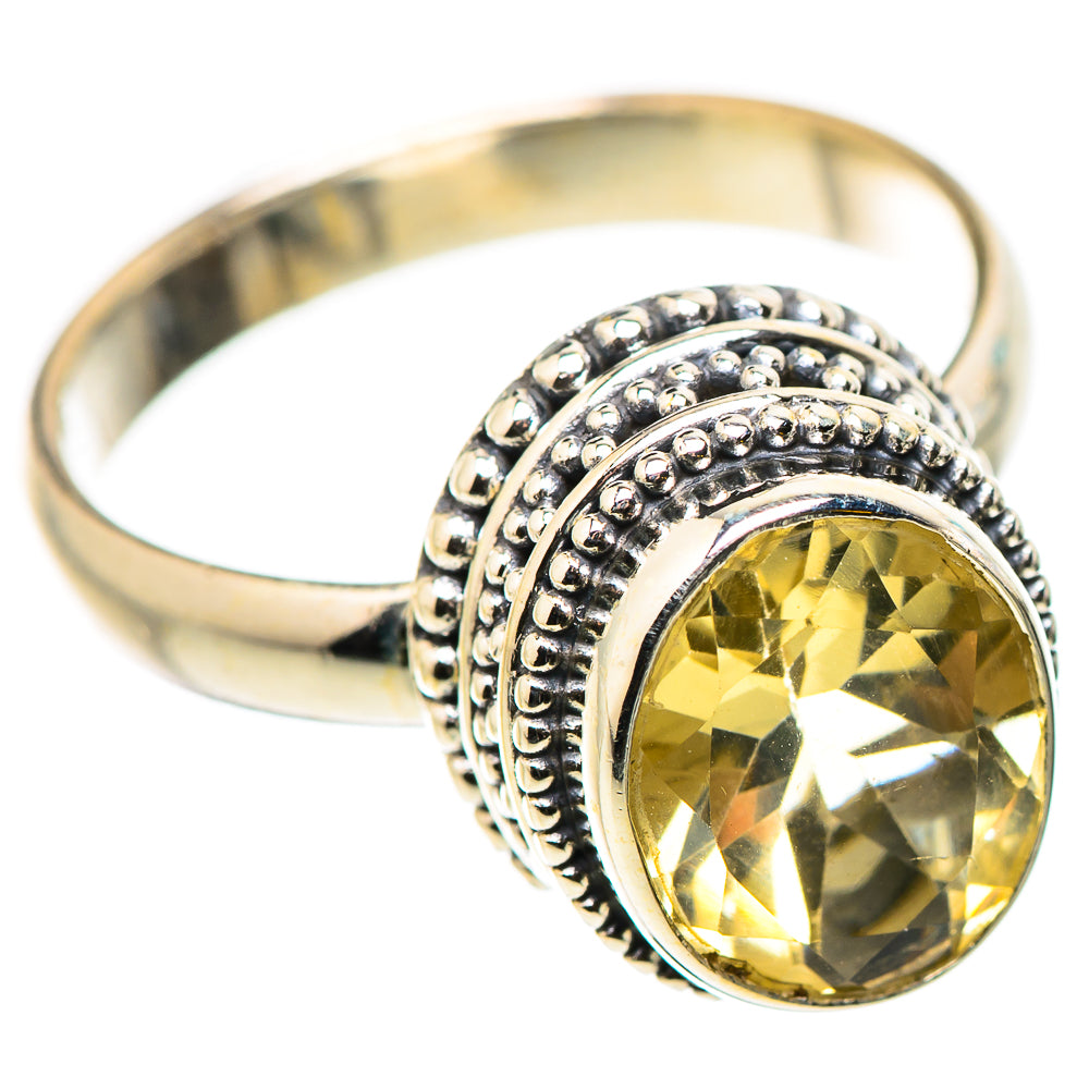 Citrine Rings handcrafted by Ana Silver Co - RING130883 - Photo 2