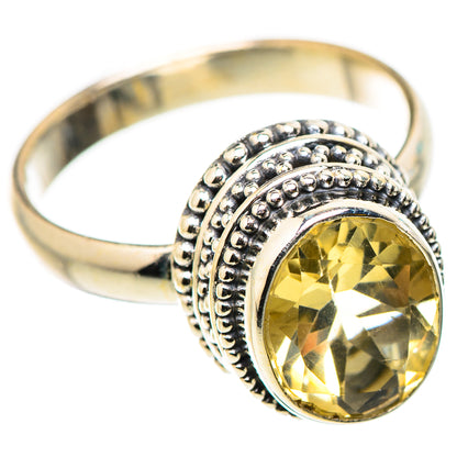 Citrine Rings handcrafted by Ana Silver Co - RING130883 - Photo 2