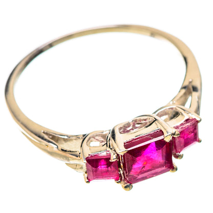 Ruby Rings handcrafted by Ana Silver Co - RING130885 - Photo 2