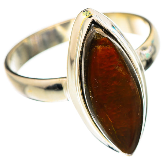 Ammolite Rings handcrafted by Ana Silver Co - RING130887 - Photo 2