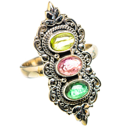 Tourmaline Rings handcrafted by Ana Silver Co - RING130888 - Photo 2