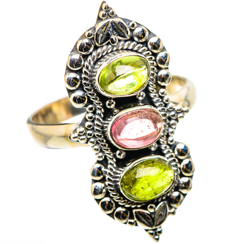 Tourmaline Rings handcrafted by Ana Silver Co - RING130890 - Photo 2