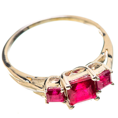Ruby Rings handcrafted by Ana Silver Co - RING130908 - Photo 2