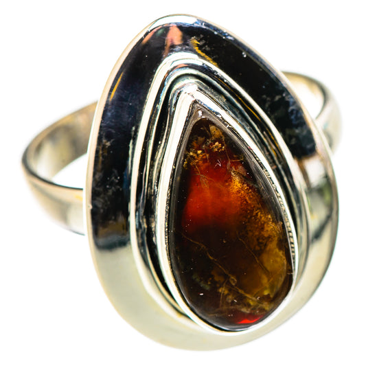 Ammolite Rings handcrafted by Ana Silver Co - RING130910 - Photo 2