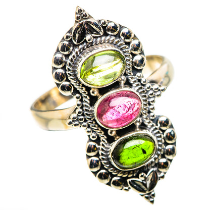Tourmaline Rings handcrafted by Ana Silver Co - RING130911 - Photo 2