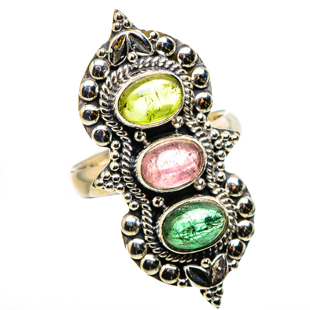 Tourmaline Rings handcrafted by Ana Silver Co - RING130934 - Photo 2