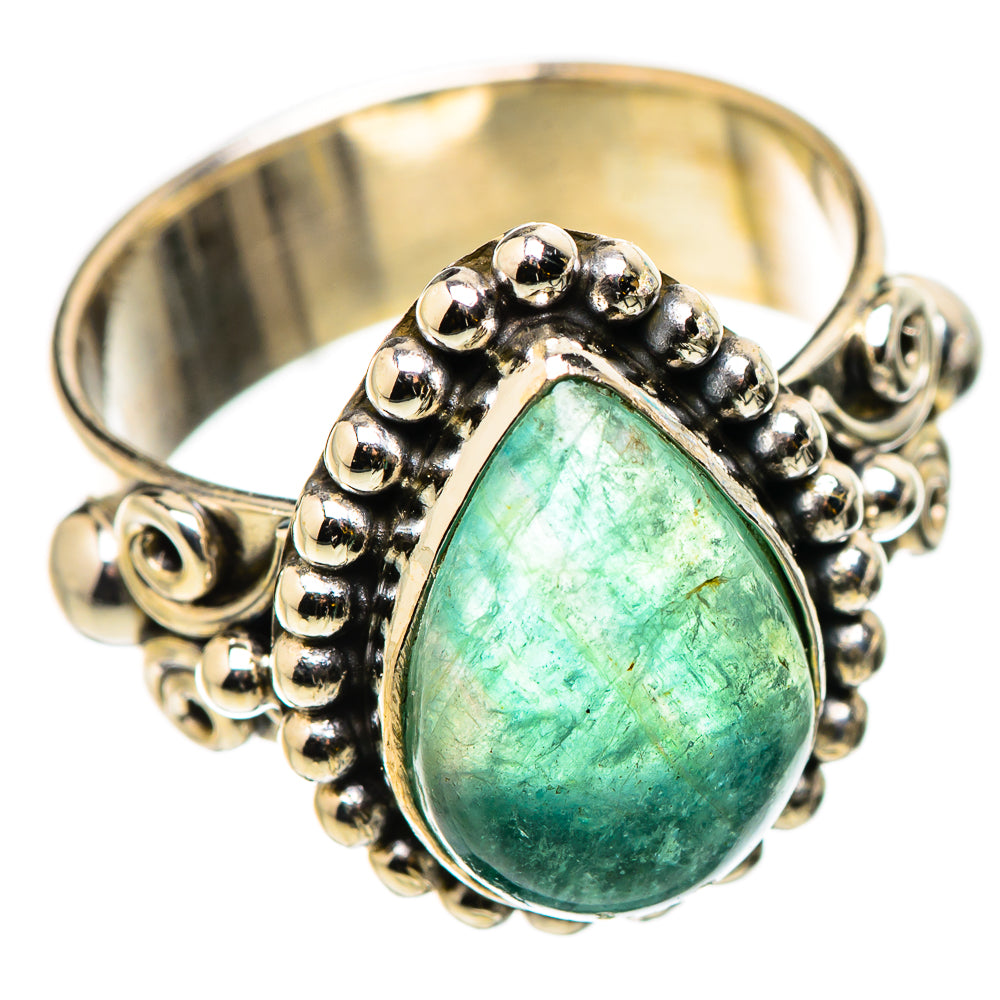 Aquamarine Rings handcrafted by Ana Silver Co - RING130943 - Photo 2