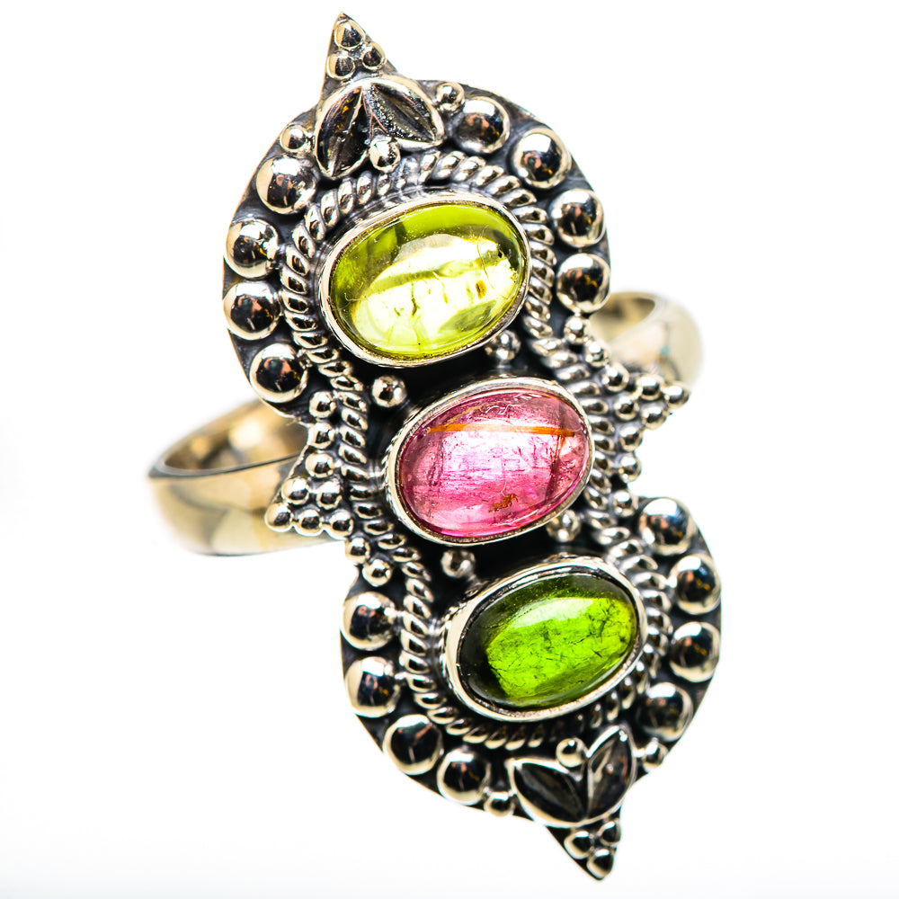 Tourmaline Rings handcrafted by Ana Silver Co - RING130958 - Photo 2