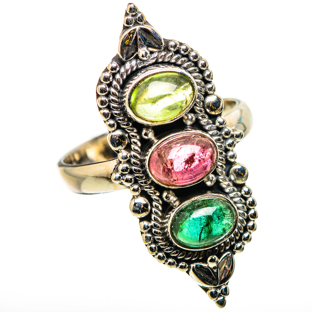 Tourmaline Rings handcrafted by Ana Silver Co - RING130974 - Photo 2