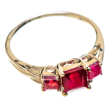 Ruby Rings handcrafted by Ana Silver Co - RING131003 - Photo 2
