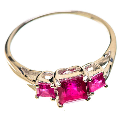 Ruby Rings handcrafted by Ana Silver Co - RING131051 - Photo 2