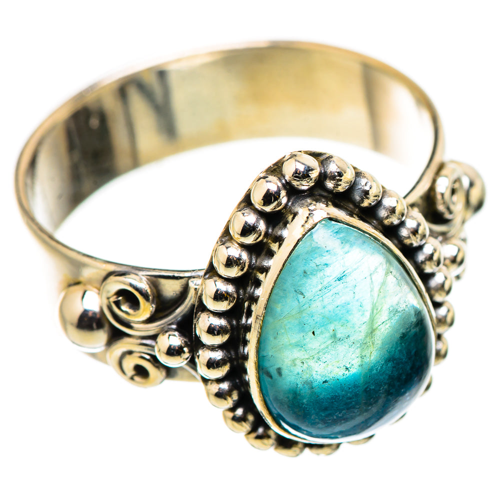 Apatite Rings handcrafted by Ana Silver Co - RING131059 - Photo 2