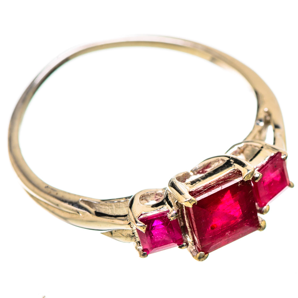 Ruby Rings handcrafted by Ana Silver Co - RING131063 - Photo 2
