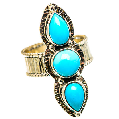Larimar Rings handcrafted by Ana Silver Co - RING131074 - Photo 2