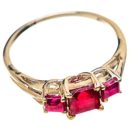 Ruby Rings handcrafted by Ana Silver Co - RING131083 - Photo 2