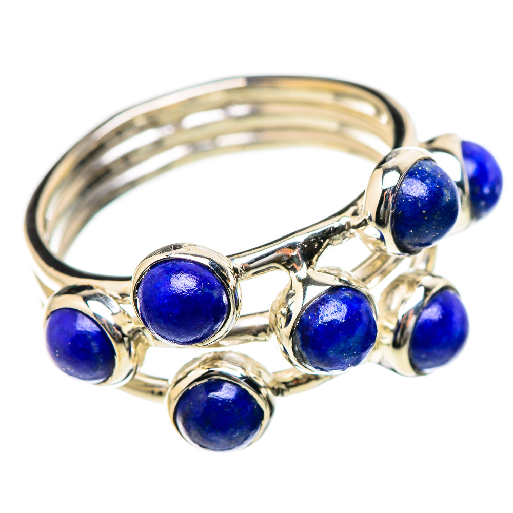 Lapis Lazuli Rings handcrafted by Ana Silver Co - RING131150 - Photo 2