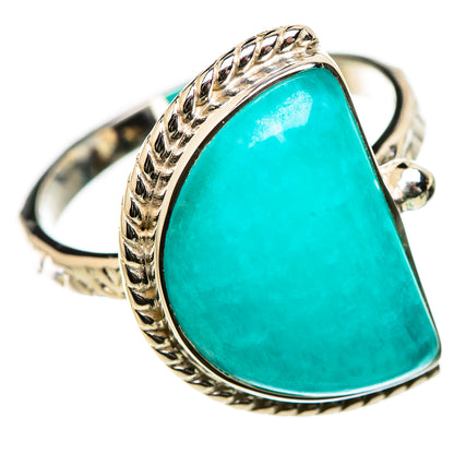 Amazonite Rings handcrafted by Ana Silver Co - RING131154 - Photo 2