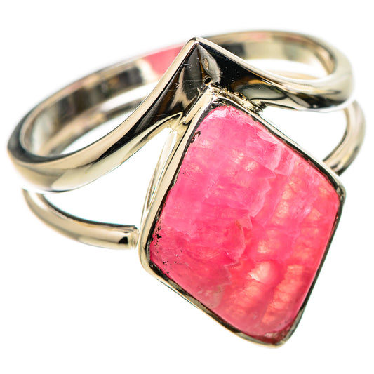 Rhodochrosite Rings handcrafted by Ana Silver Co - RING131158 - Photo 2