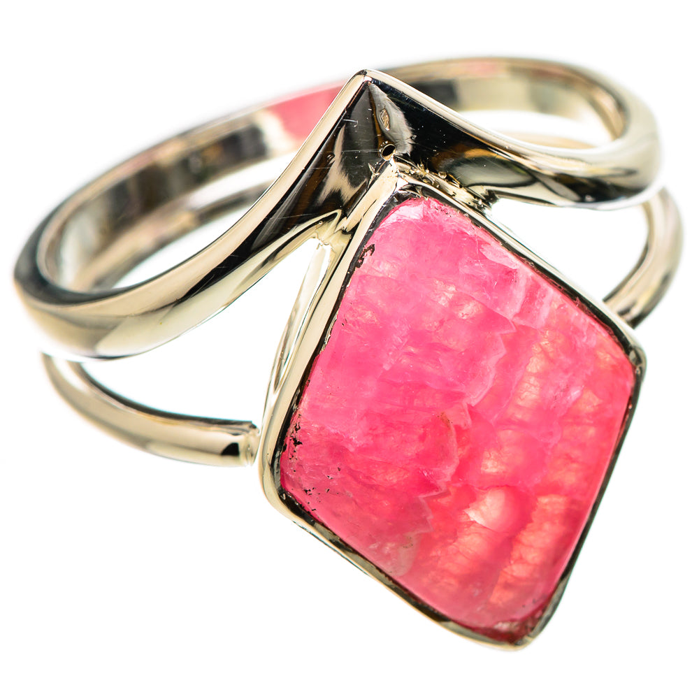 Rhodochrosite Rings handcrafted by Ana Silver Co - RING131158 - Photo 2