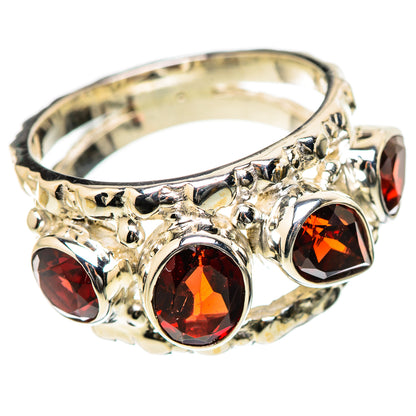 Garnet Rings handcrafted by Ana Silver Co - RING131161 - Photo 2