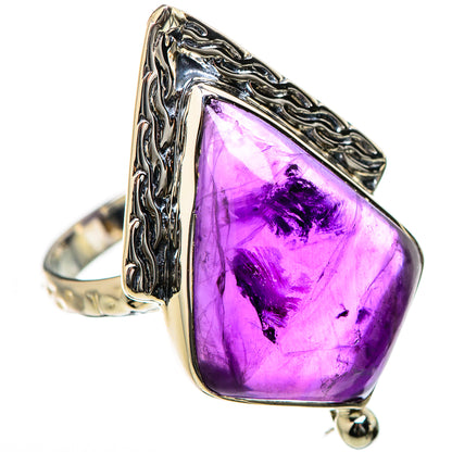 Amethyst Rings handcrafted by Ana Silver Co - RING131162 - Photo 2