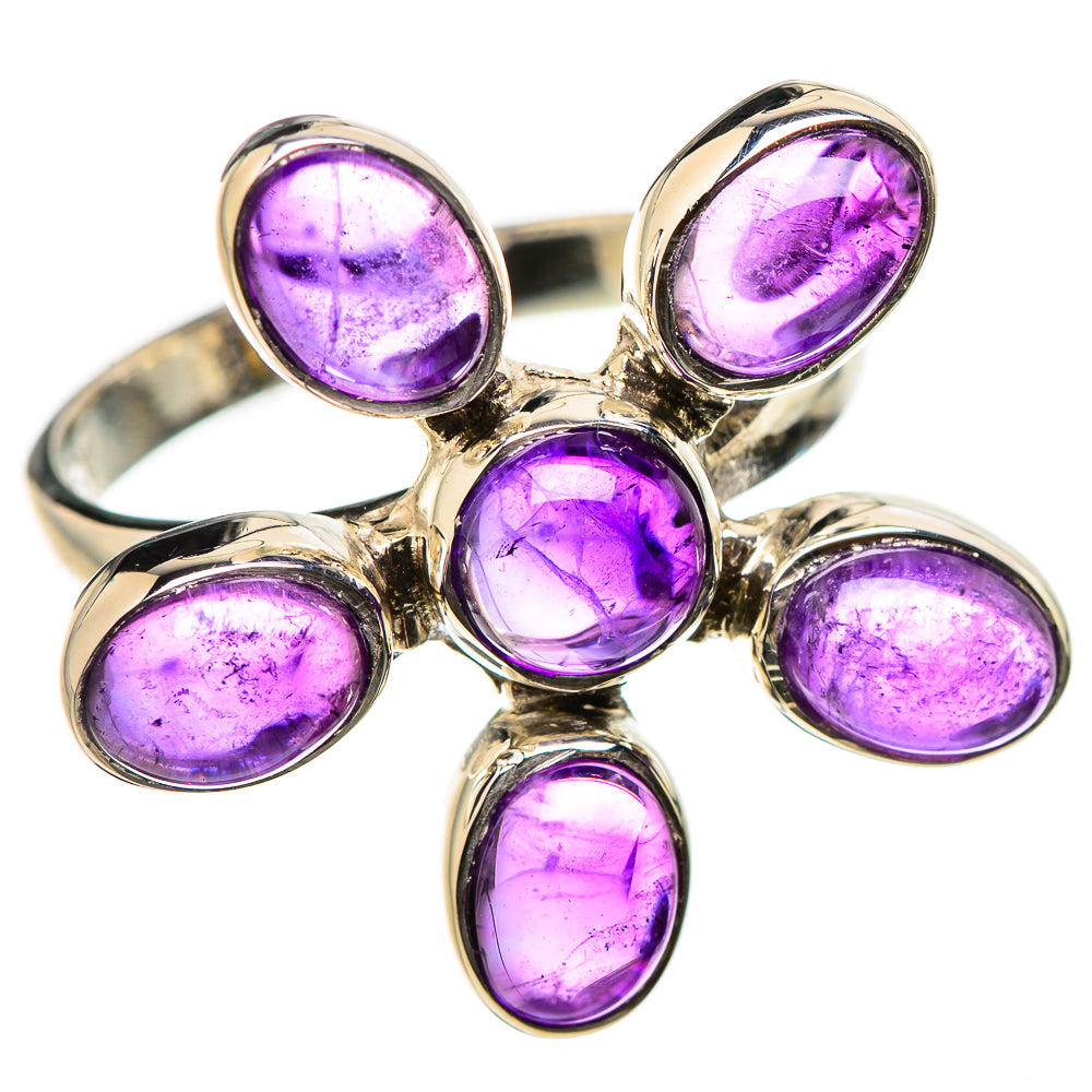 Amethyst Rings handcrafted by Ana Silver Co - RING131163 - Photo 2