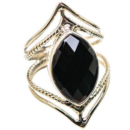 Black Onyx Rings handcrafted by Ana Silver Co - RING131167 - Photo 2