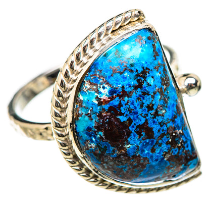 Shattuckite Rings handcrafted by Ana Silver Co - RING131174 - Photo 2