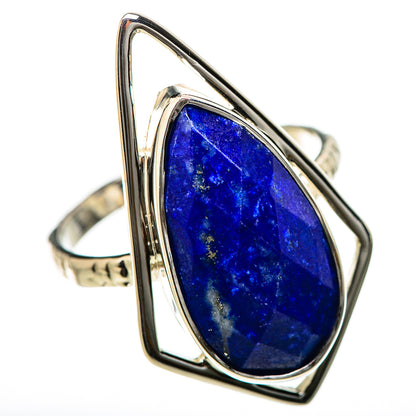 Lapis Lazuli Rings handcrafted by Ana Silver Co - RING131175 - Photo 2