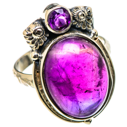 Amethyst Rings handcrafted by Ana Silver Co - RING131181 - Photo 2