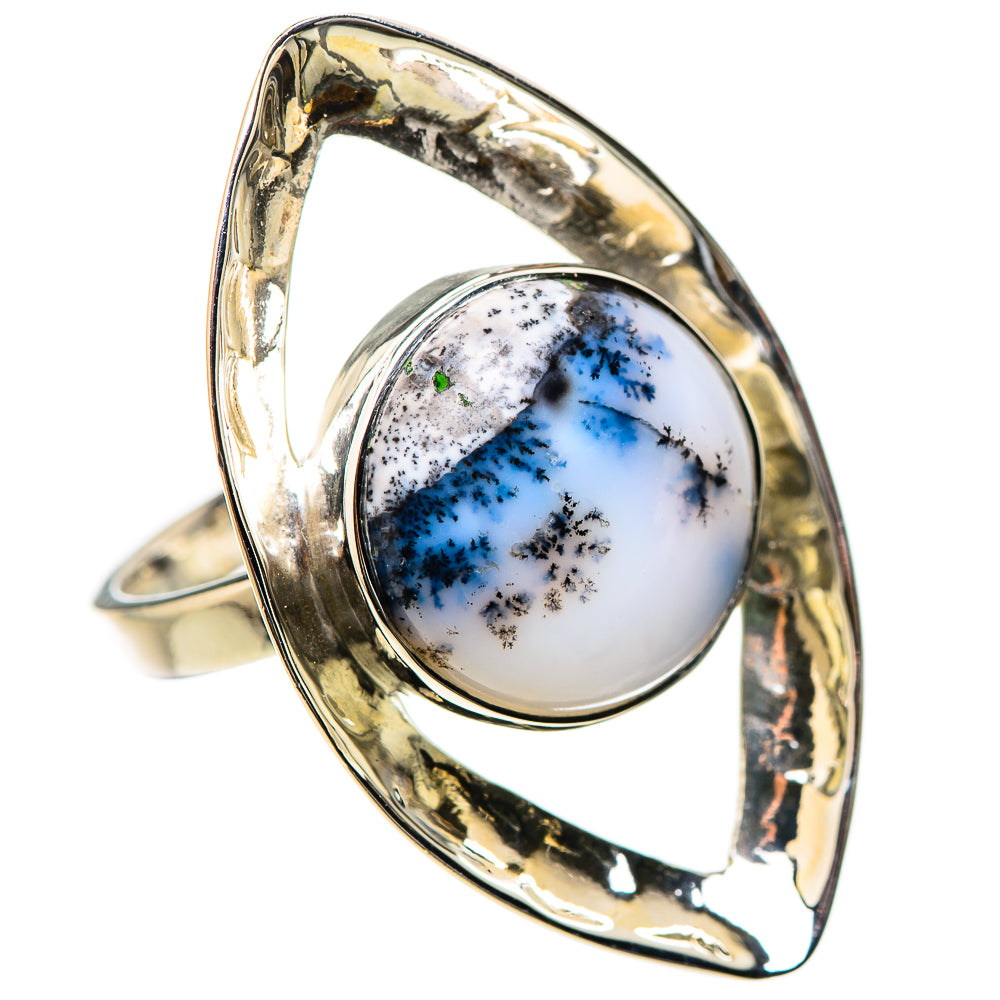 Dendritic Opal Rings handcrafted by Ana Silver Co - RING131187 - Photo 2