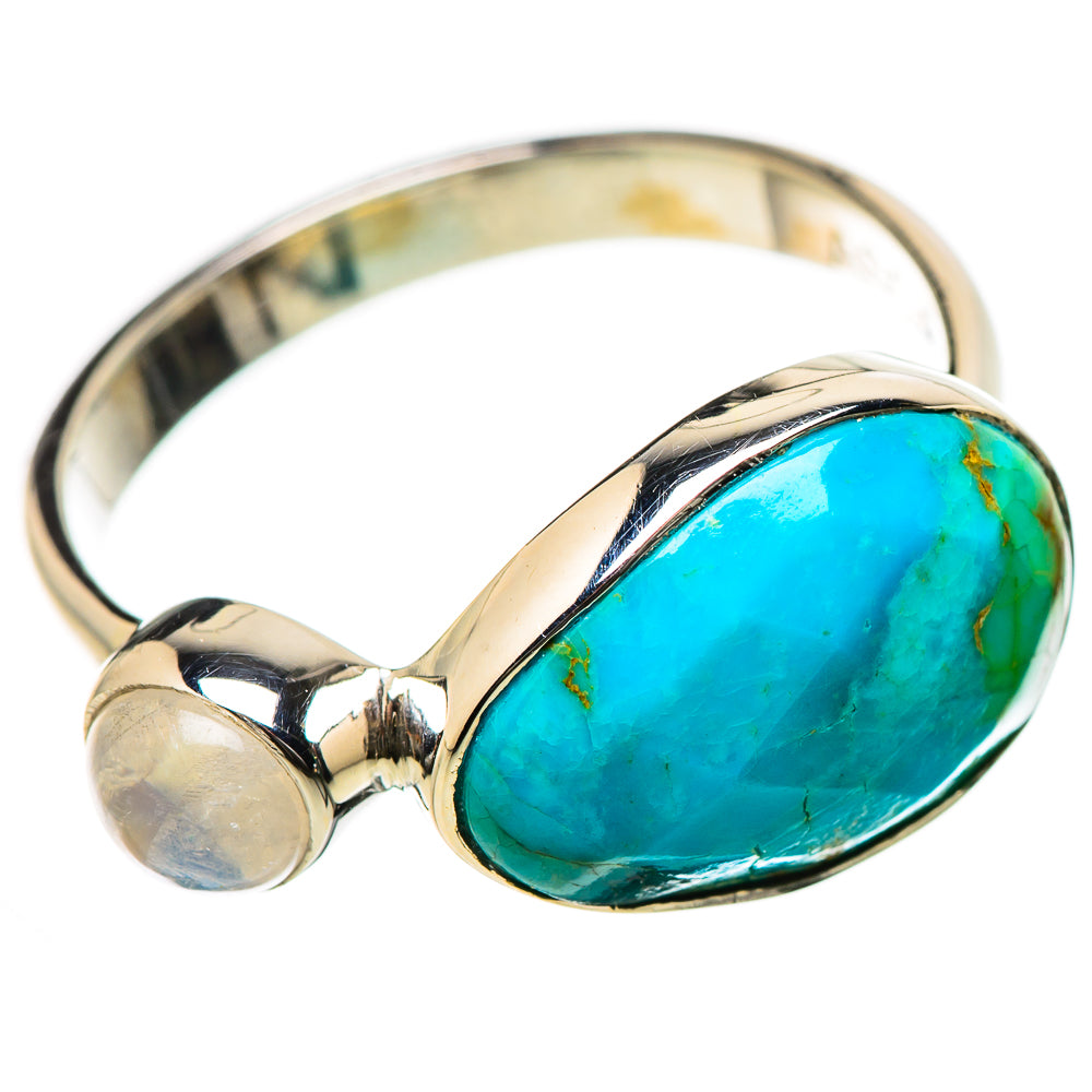 Chrysocolla Rings handcrafted by Ana Silver Co - RING131193 - Photo 2