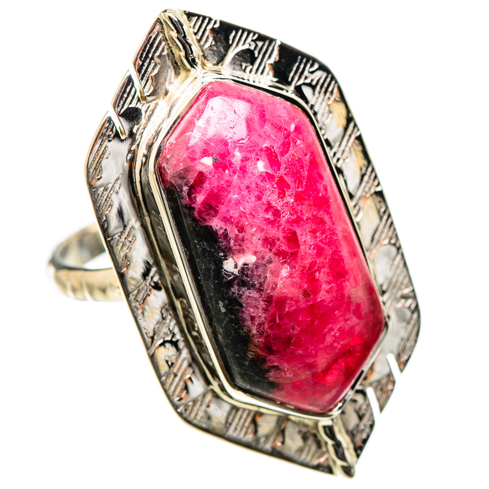 Rhodonite Rings handcrafted by Ana Silver Co - RING131198 - Photo 2