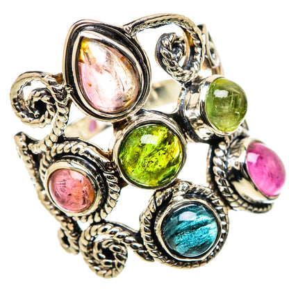 Tourmaline Rings handcrafted by Ana Silver Co - RING131208 - Photo 2