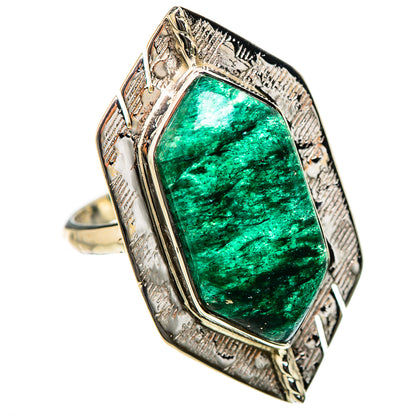 Green Aventurine Rings handcrafted by Ana Silver Co - RING131213 - Photo 2