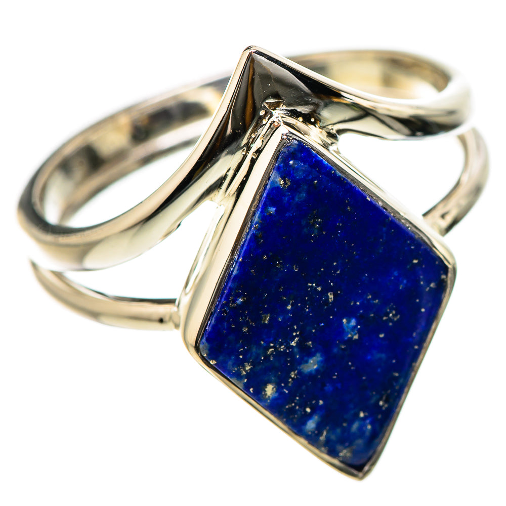 Lapis Lazuli Rings handcrafted by Ana Silver Co - RING131227 - Photo 2