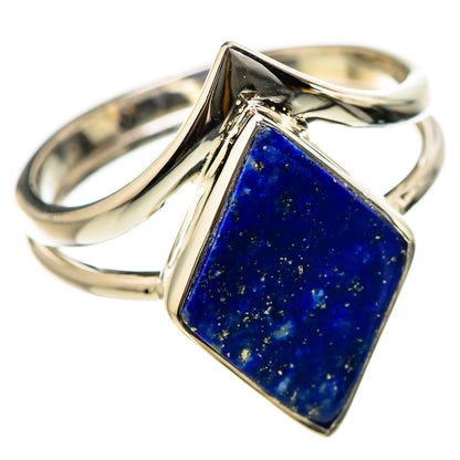 Lapis Lazuli Rings handcrafted by Ana Silver Co - RING131227 - Photo 2
