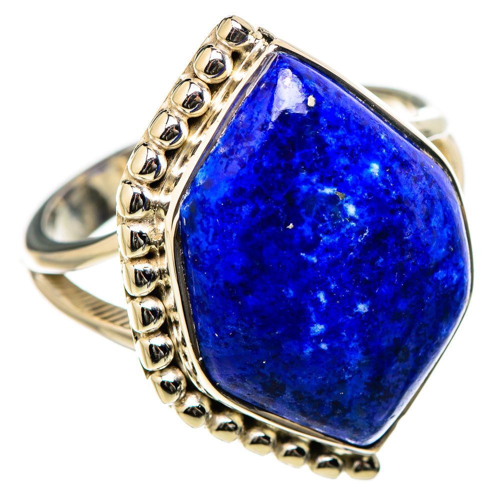 Lapis Lazuli Rings handcrafted by Ana Silver Co - RING131237 - Photo 2