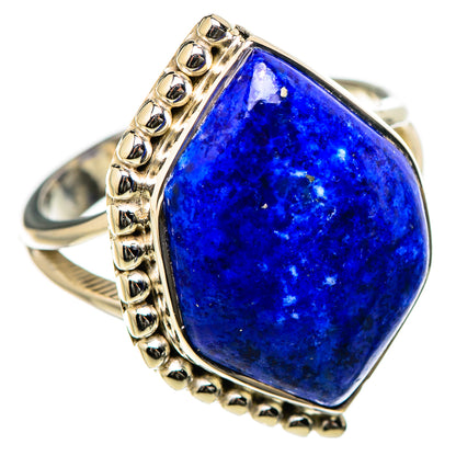 Lapis Lazuli Rings handcrafted by Ana Silver Co - RING131237 - Photo 2