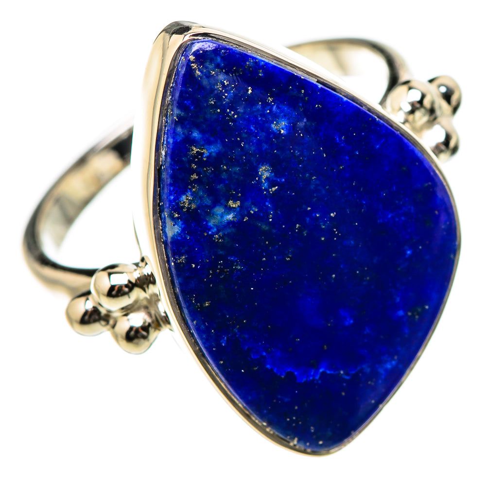 Lapis Lazuli Rings handcrafted by Ana Silver Co - RING131239 - Photo 2