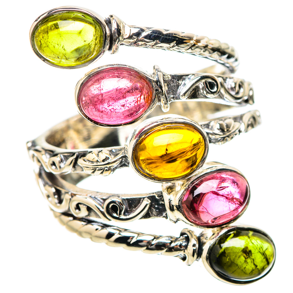 Tourmaline Rings handcrafted by Ana Silver Co - RING131250 - Photo 2