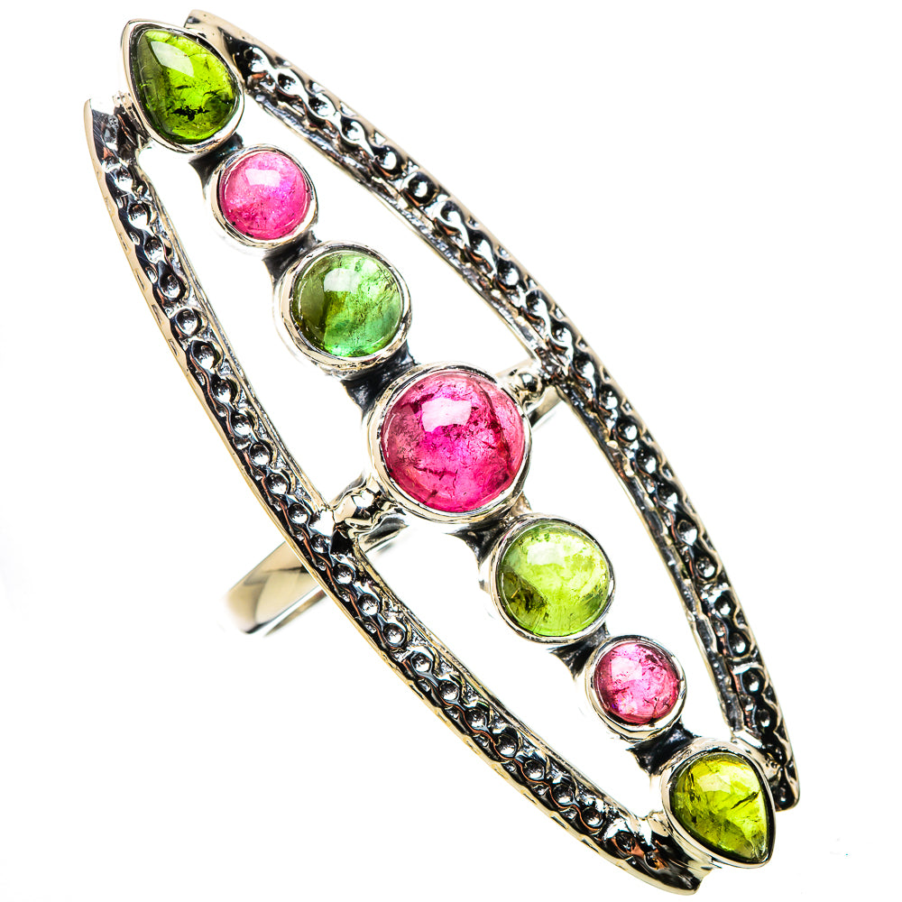 Tourmaline Rings handcrafted by Ana Silver Co - RING131252 - Photo 2