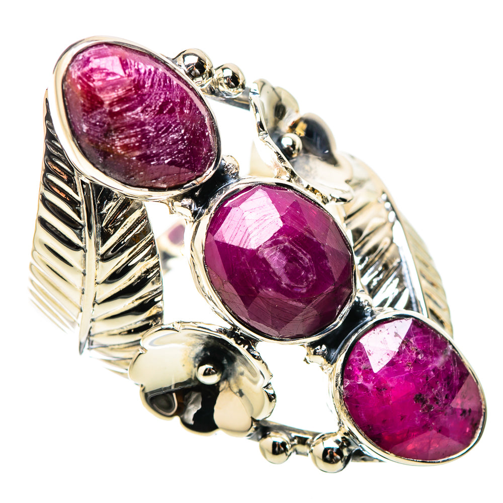 Ruby Rings handcrafted by Ana Silver Co - RING131261 - Photo 2