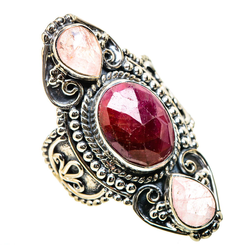 Ruby Rings handcrafted by Ana Silver Co - RING131278 - Photo 2